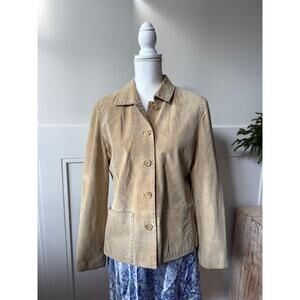 Beige Suede Jacket